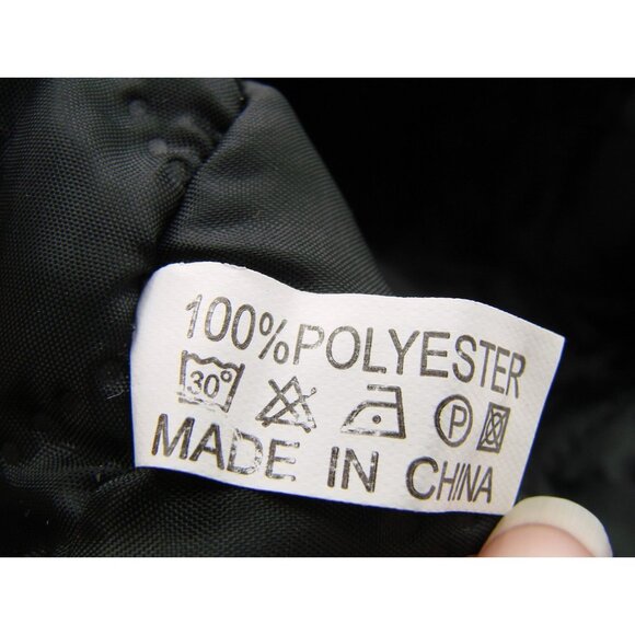 Canvas Tan Fleece Lined Trapper Bomber Hat Earflap Quilted Outdoor Snap Closure - Picture 8 of 9